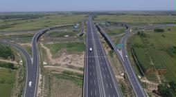 濟樂高速公路濱德互通立交橋